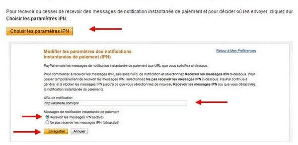 notification ipn