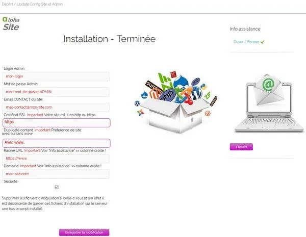 stripe install étape 4